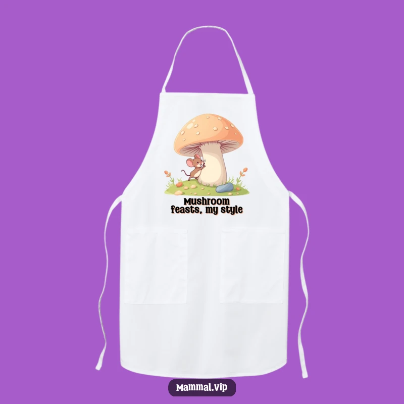 Funny Mouse Apron: Tiny Explorer, Playful Funny Gift