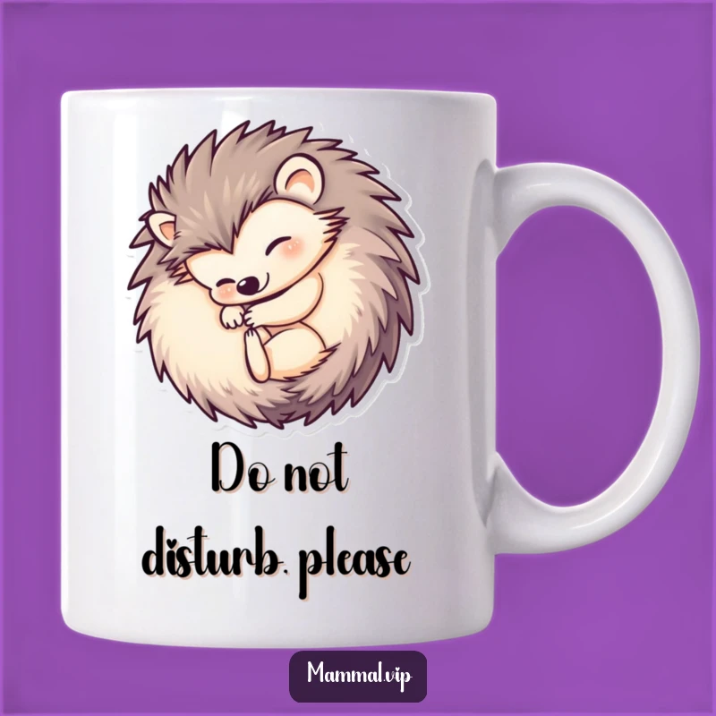 Funny Hedgehog Ball Mug: A Hilarious Gift for Introverts and Cozy Souls