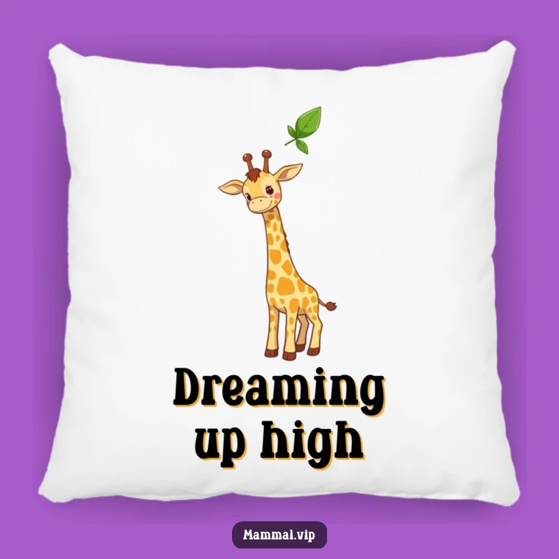 Funny Curious Giraffe Pillow - Cozy Comfort with a Stretch!