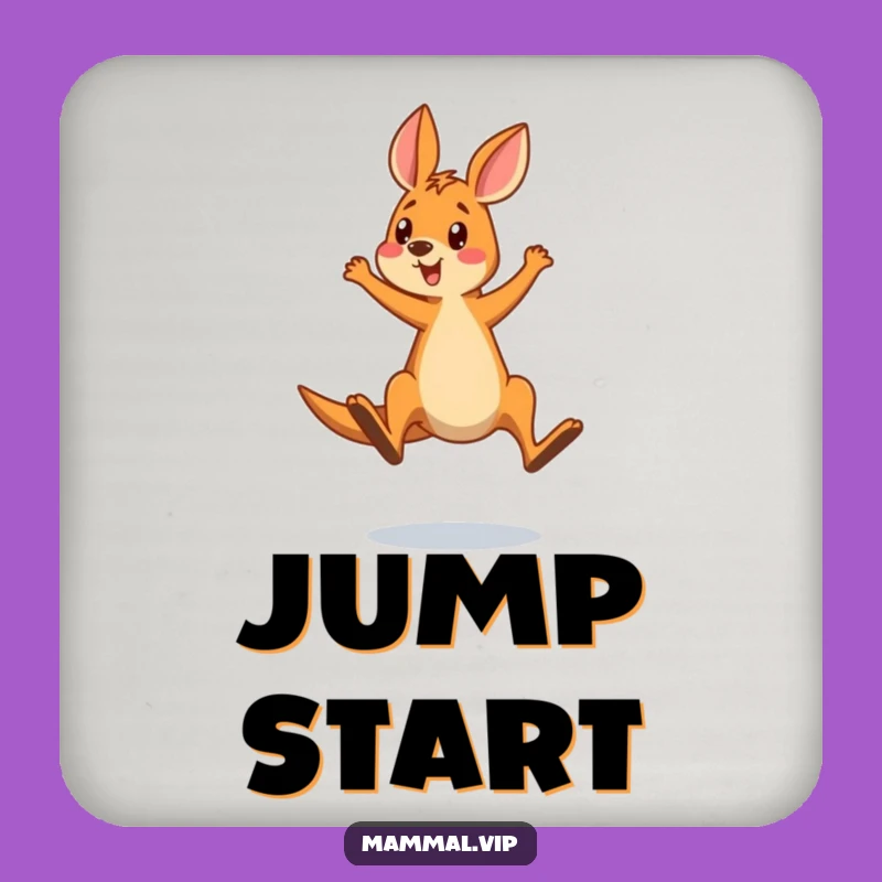 Funny Kangaroo Overshooting Jump Coaster Set - Quirky Table Protection