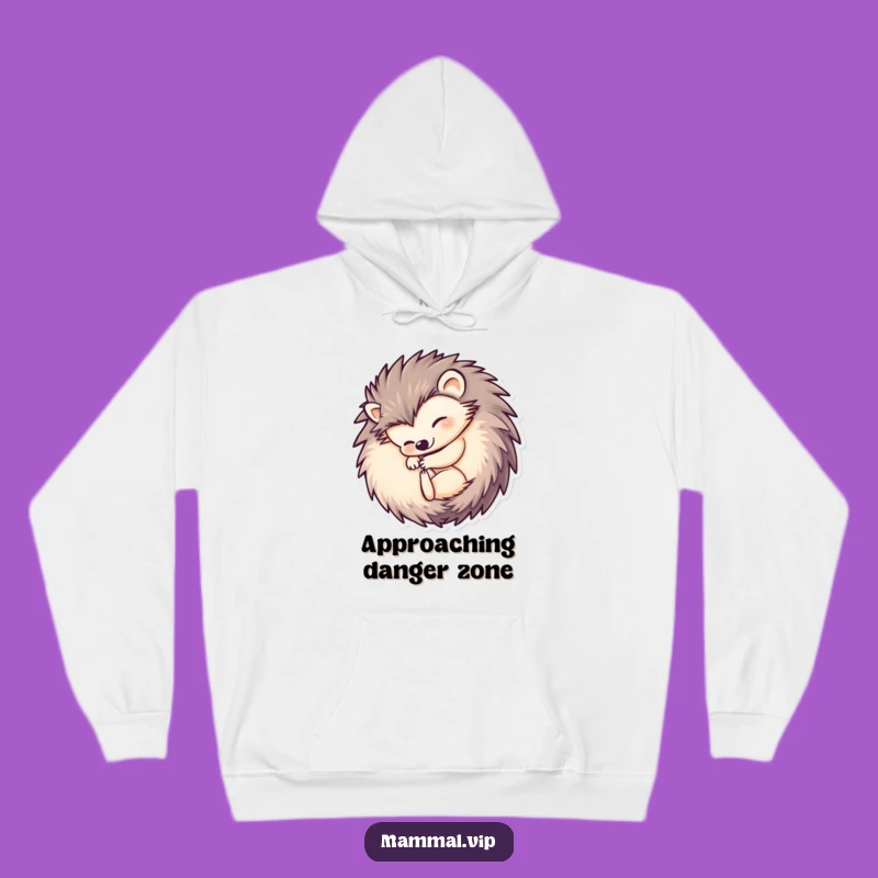 Funny Hedgehog Ball Hoodie: Cozy Comfort for Ultimate Hibernation