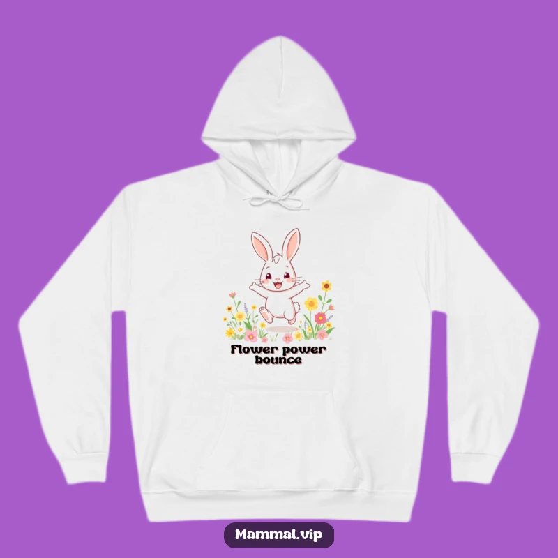 Funny Rabbit Hoodie: Cozy Comfort with a Cheerful Hopping Design