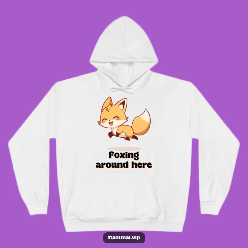 Funny Fox Tail Hoodie: Cozy and Hilarious Whimsical Gift