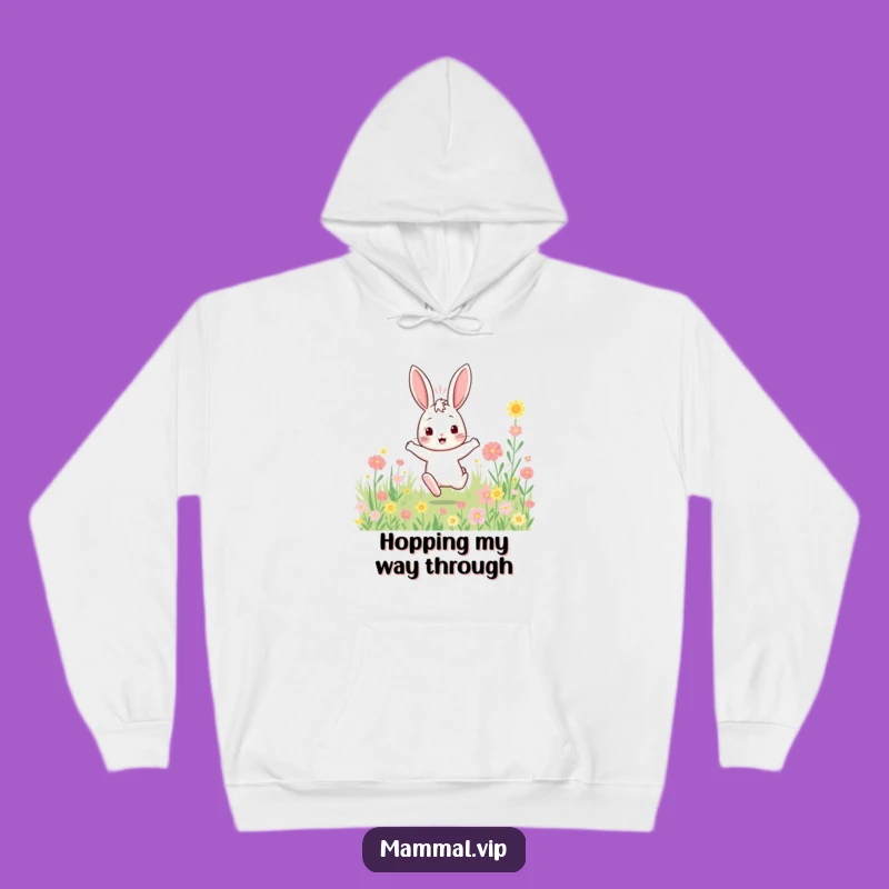 Funny Rabbit Hoodie: Cozy Bouncy Hopper, Ultimate Funny Gift
