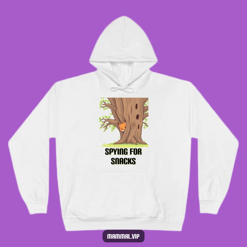 Funny Fox Kit Hoodie: Cozy Comfort with a Curious Woodland Design