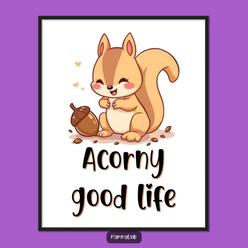 Funny Free Printable Squirrel Wall Art: Playful Downloadable Art for Woodland Decor
