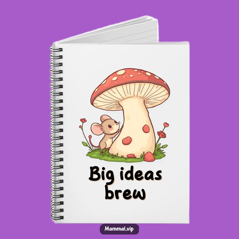 Funny Mouse Notebook: Jot Down Adventures with Whimsical Charm
