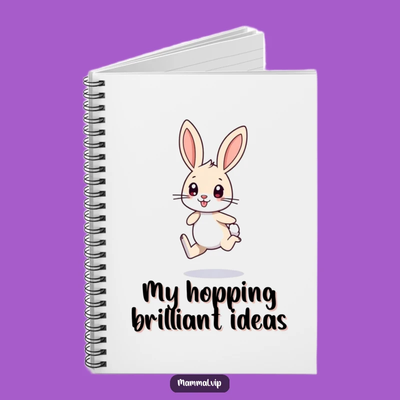Funny Bunny Notebook: Energetic Journal for Playful Thoughts