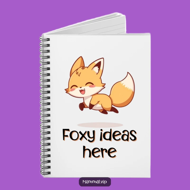 Funny Fox Tail Notebook: Hilarious Journal for Animal Lovers Gift