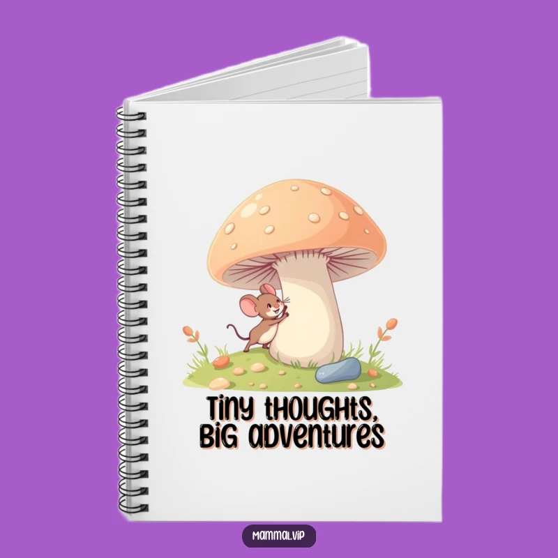 Funny Mouse Notebook: Tiny Explorer's Journal, Idea-Filled Funny Gift
