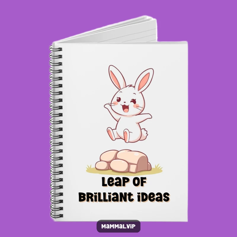 Funny Bouncing Rabbit Notebook: Hilarious & Inspiring Gift for Note-Takers