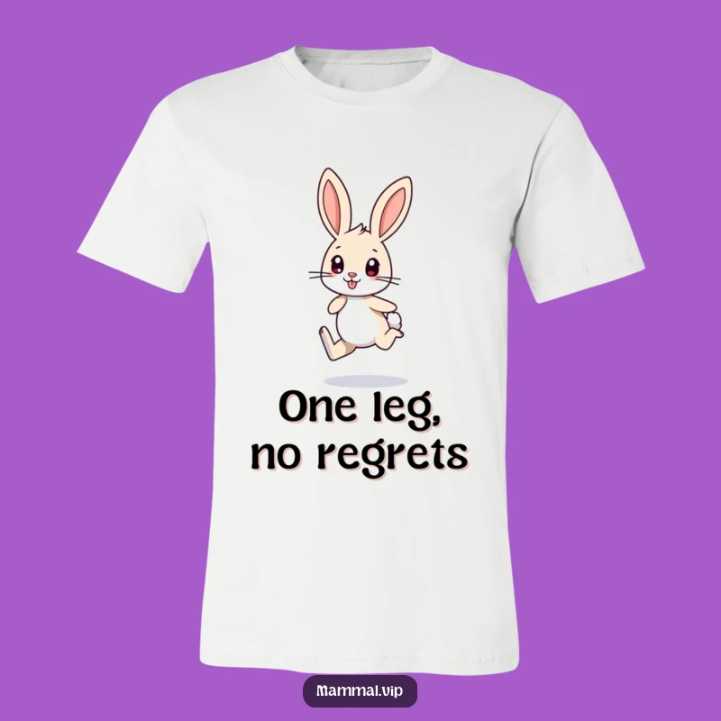 Funny Bunny Hop T-Shirt: Energetic Apparel and Exciting Gift Idea